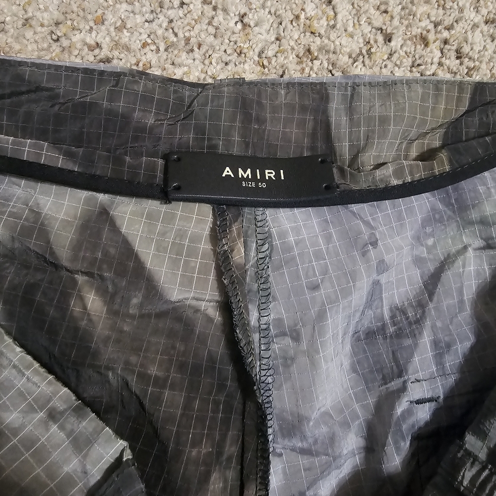 AMIRI Green Camouflage Cargo Pants - Picture 12 of 16